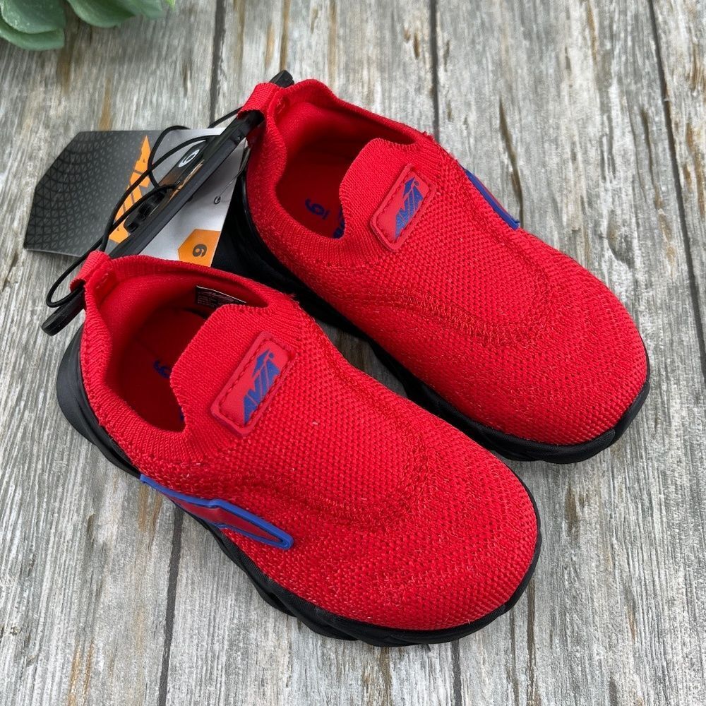 Baby Toddler Honeycomb Slip On Knit Sneakers Shoes Size 6